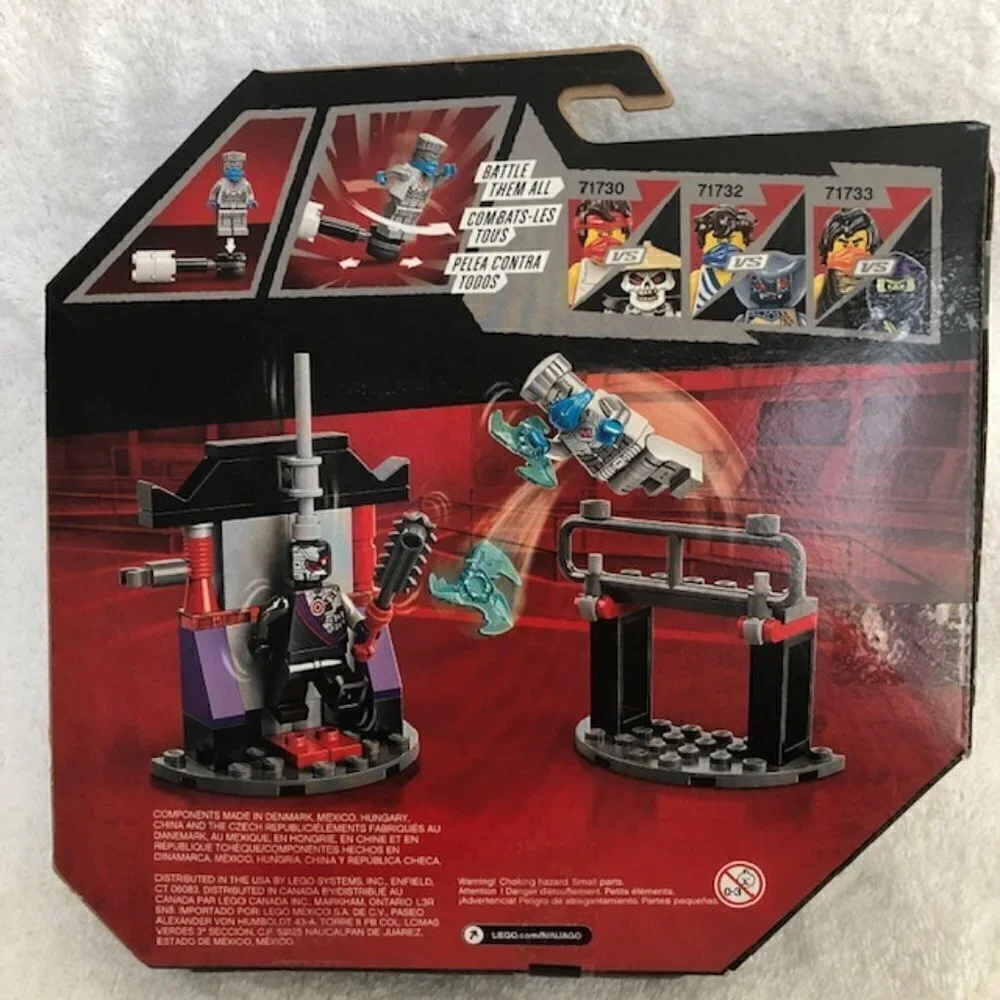 LEGO NINJAGO Epic Battle Set Zane vs. Nindroid Set